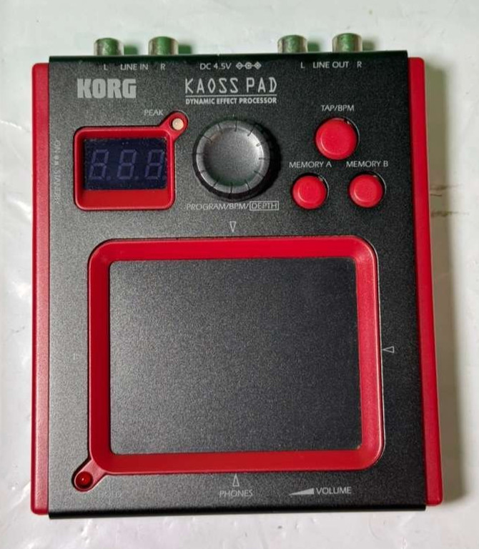 Korg Mini-KP Kaoss Pad Dynamic Effect Processor - Portable DJ FX Unit