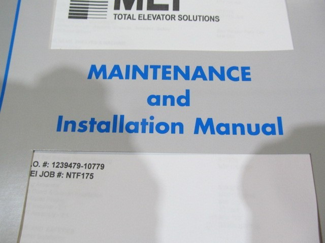 MEI Total Elevator Solutions Maintenance and Installation Manual
