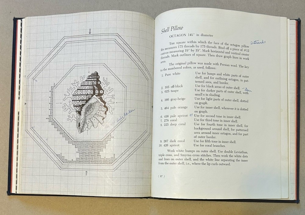 Book, “More Needlepoint by Design” by Maggie Lane Hardback, Published 1972