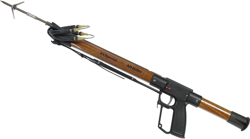 A.B. Biller Mahogany Speargun