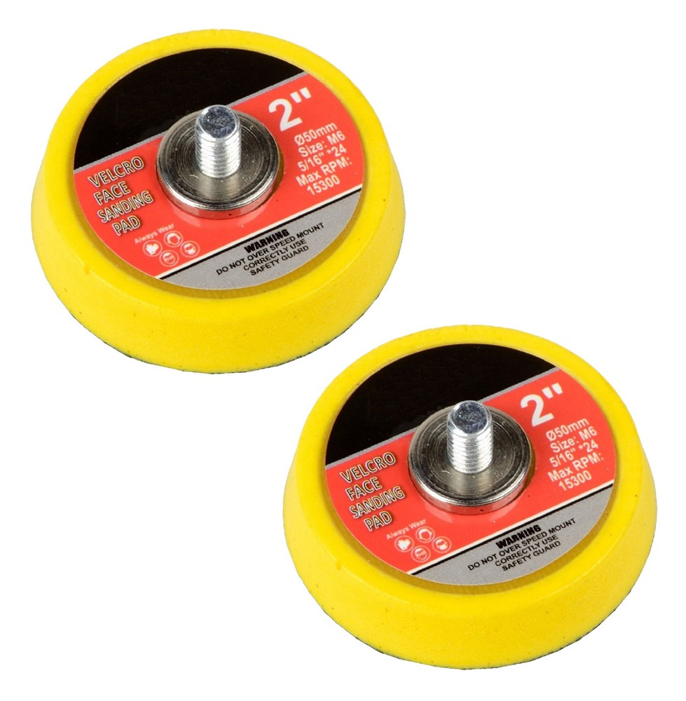 ( 2 pack ) 2" Hook & Loop Face Sanding Pad,Vacuum Sander