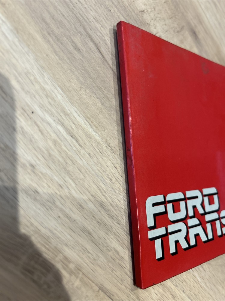 Ford Transit Operator Manual - October 1985 - 3rd Edition.