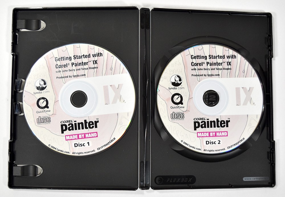 Getting Started with Corel Painter IX 2004 Training DVD