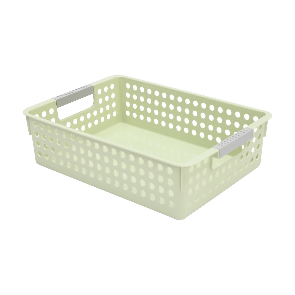 24 Pack Rectangular Classroom Baskets Colorful Organizer Storage Bin Book Baske