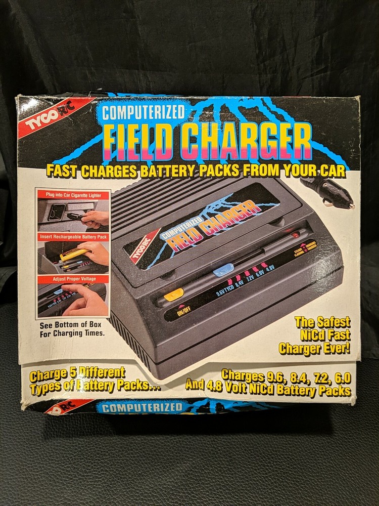 Tyco Radio Control Computerized Field Charger New