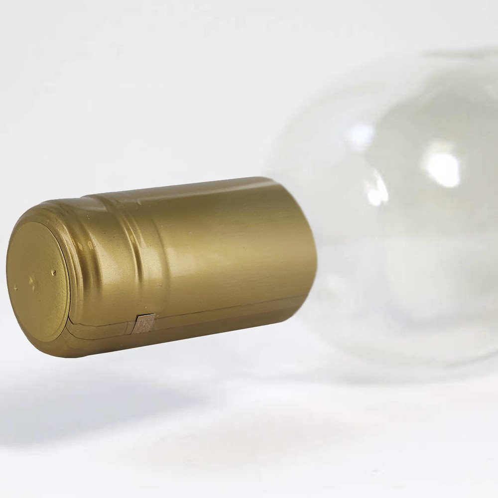 Gold PVC Shrink Capsules-30 Count