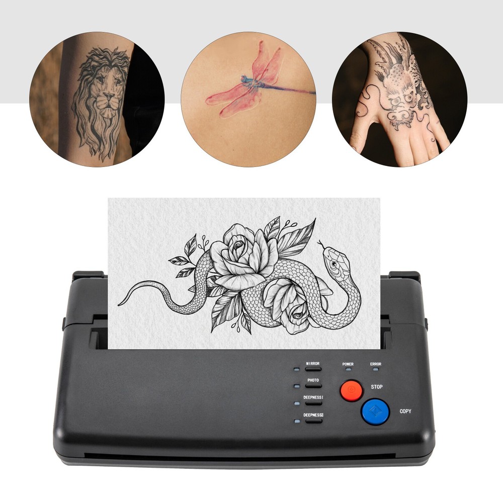 Tattoo Stencil Maker Tattoo Transfer Thermal Copier Stencil Printer Machine ABS