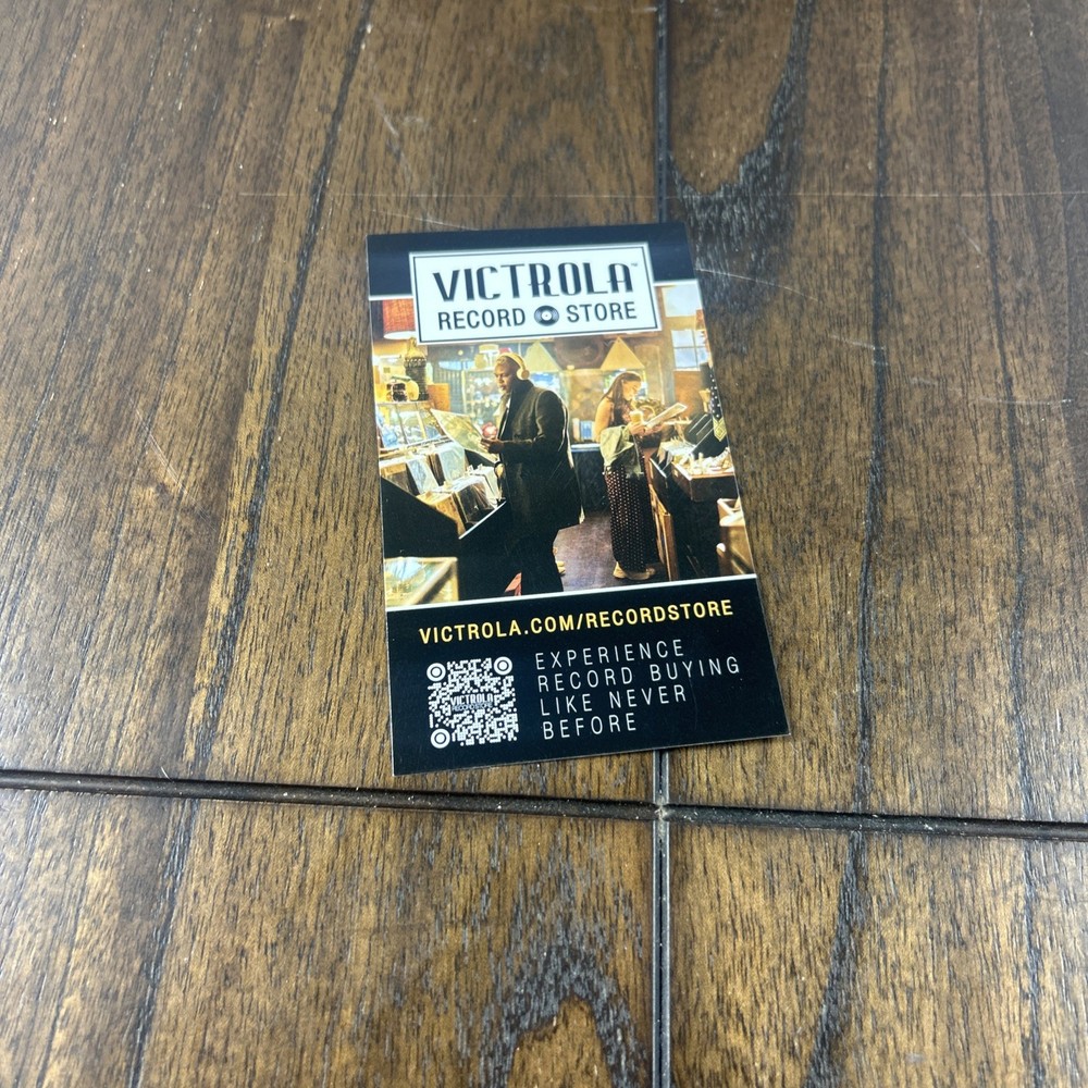 Victrola Journey+ Bluetooth Record Player Suitcase Gray Open Box Tested Working