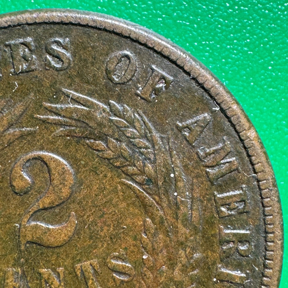 1870 2 Cent Piece 2C701