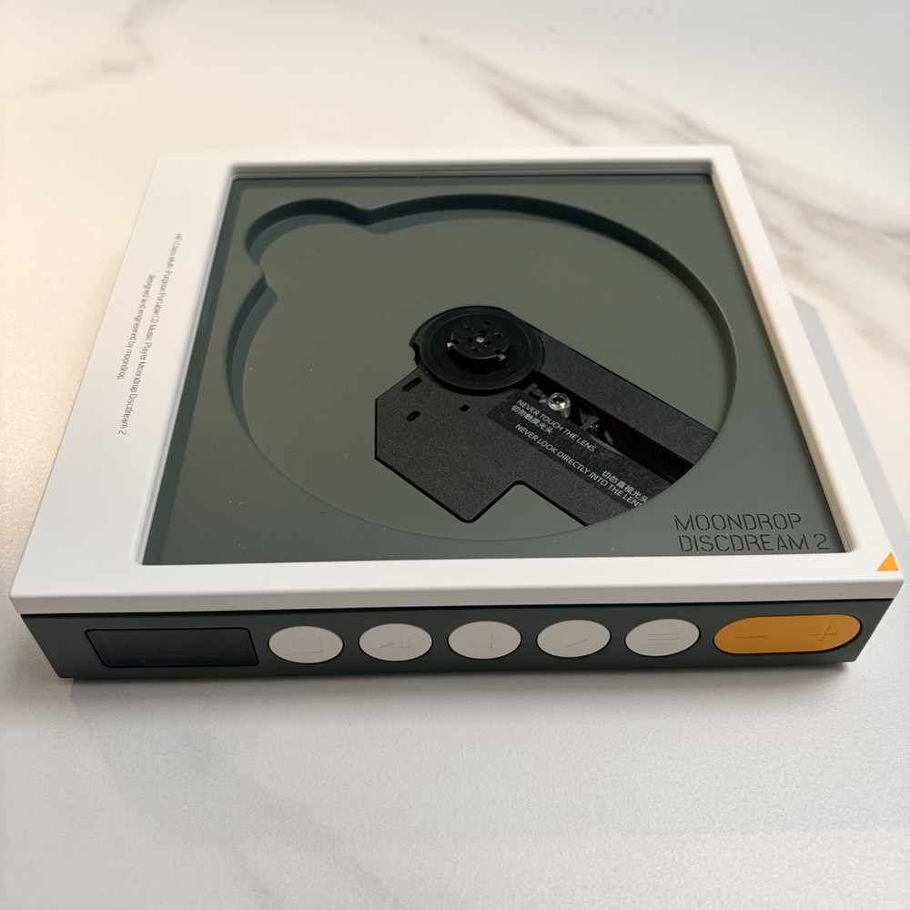 MOONDROP DISCDREAM 2 Portable CD Player USB Desktop Sound Card Function Optical