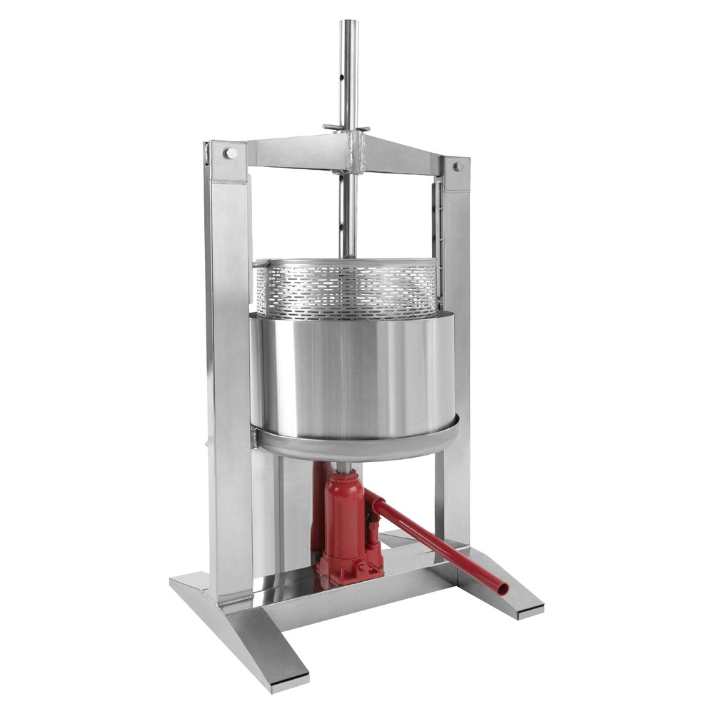 Fruit Press Crusher Grinder Apple Juice Wine Cider & Hydraulic Jack Fruit Press