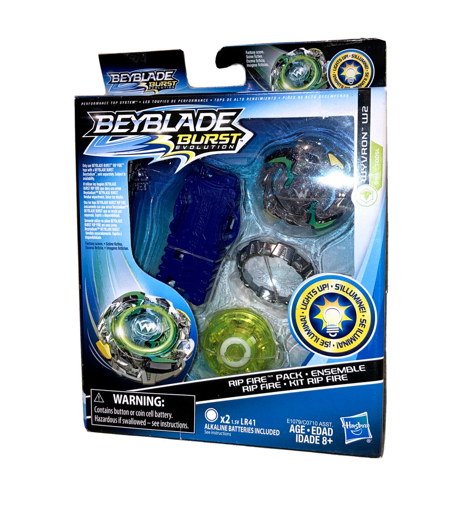 Beyblade Burst Evolution Wyvron W2 rip fire ensemble new