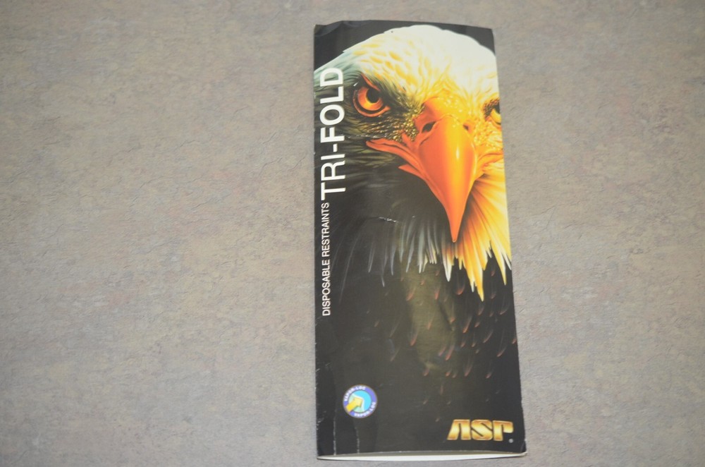 ASP Products Tri-Fold Disposable Single Use Restraints - (6 Pack) 56192