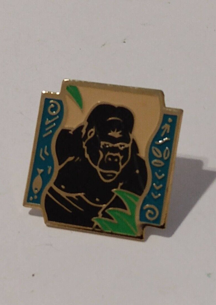 GORILLA Ape Multicolor 1992 Shopko Lapel Pin