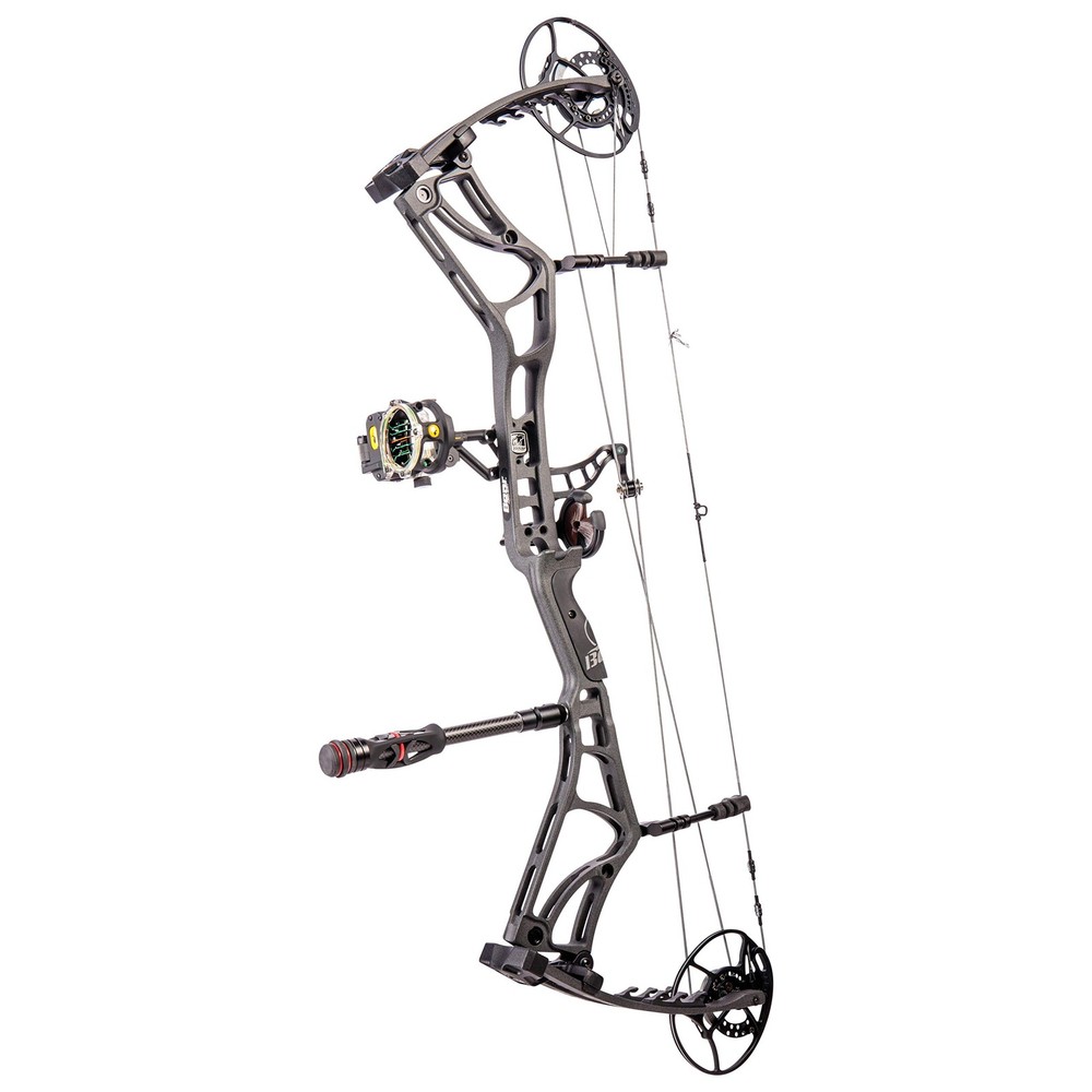 Hitman Bow Stabilizer, 8", Comes Pre-Assembled with 2 Removable 1oz Weights, ...