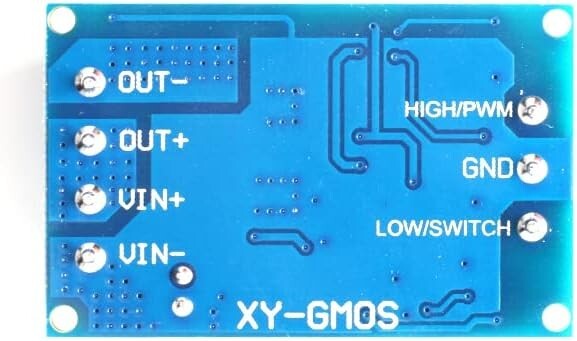 High-Power MOS FET Trigger Drive Switch Module PWM Adjust Control DC 4-60V 10A