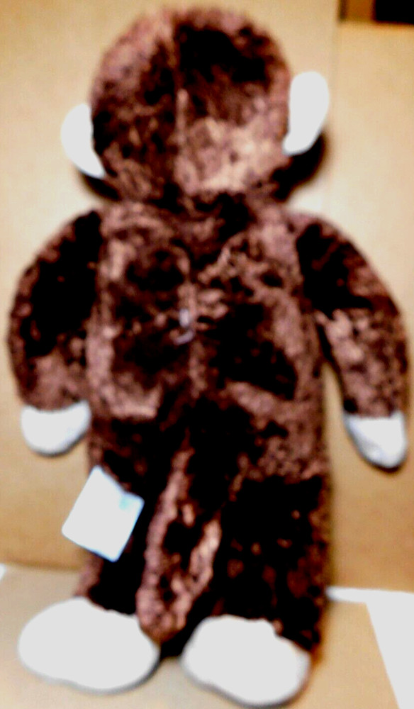 Build-A-Bear~Brown Chimpanzee Monkey Stuffed Animal 18"