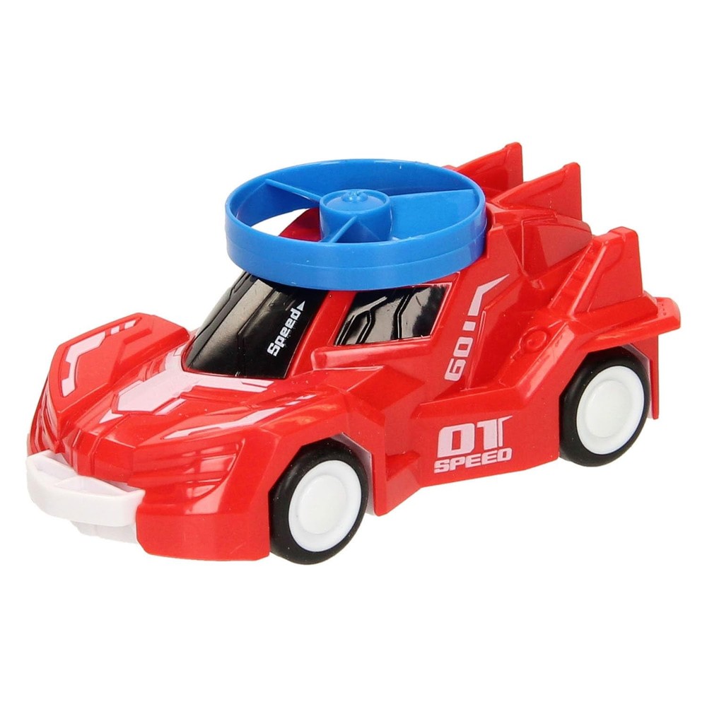 Automobile con elica di tiro