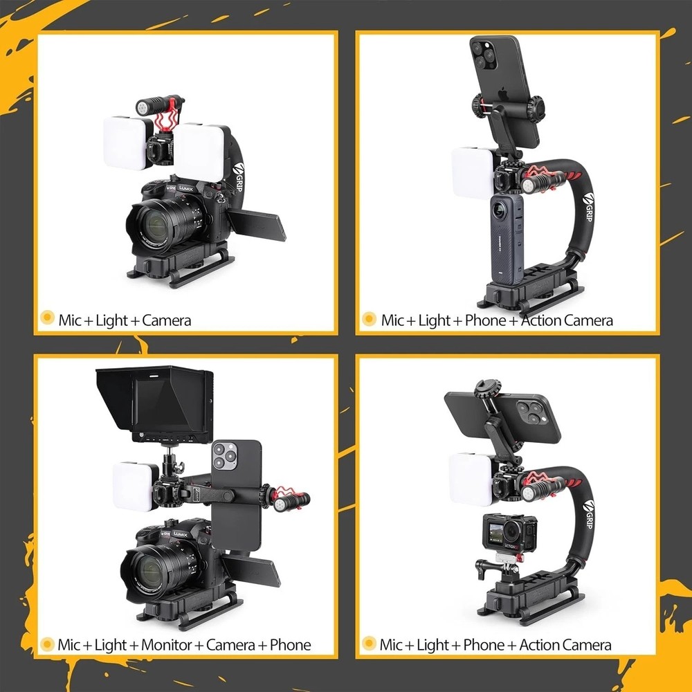 All-in-One Camera Stabilizer Bundle for Content Creators