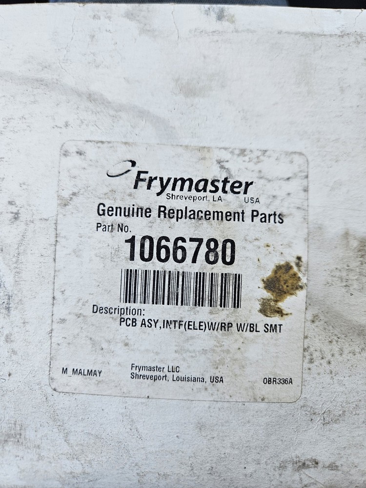Frymaster 1066780 Interface Board