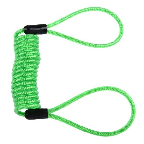 Enhanced Security Disc Lock Reminder Cable for Motorcycles and Scooters