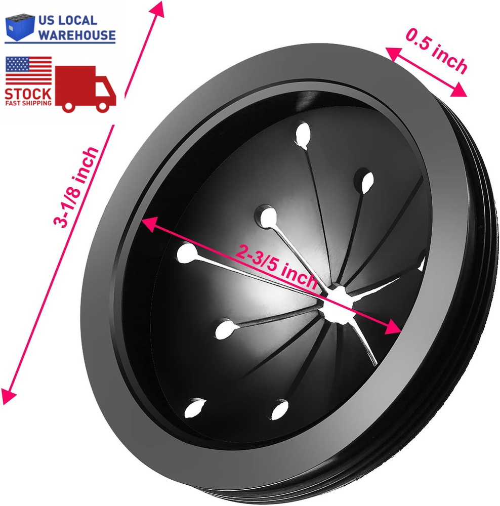 3-Pack Kitchen Sink Garbage Disposal Splash Guard Waste Food Disposal Baffle Cov