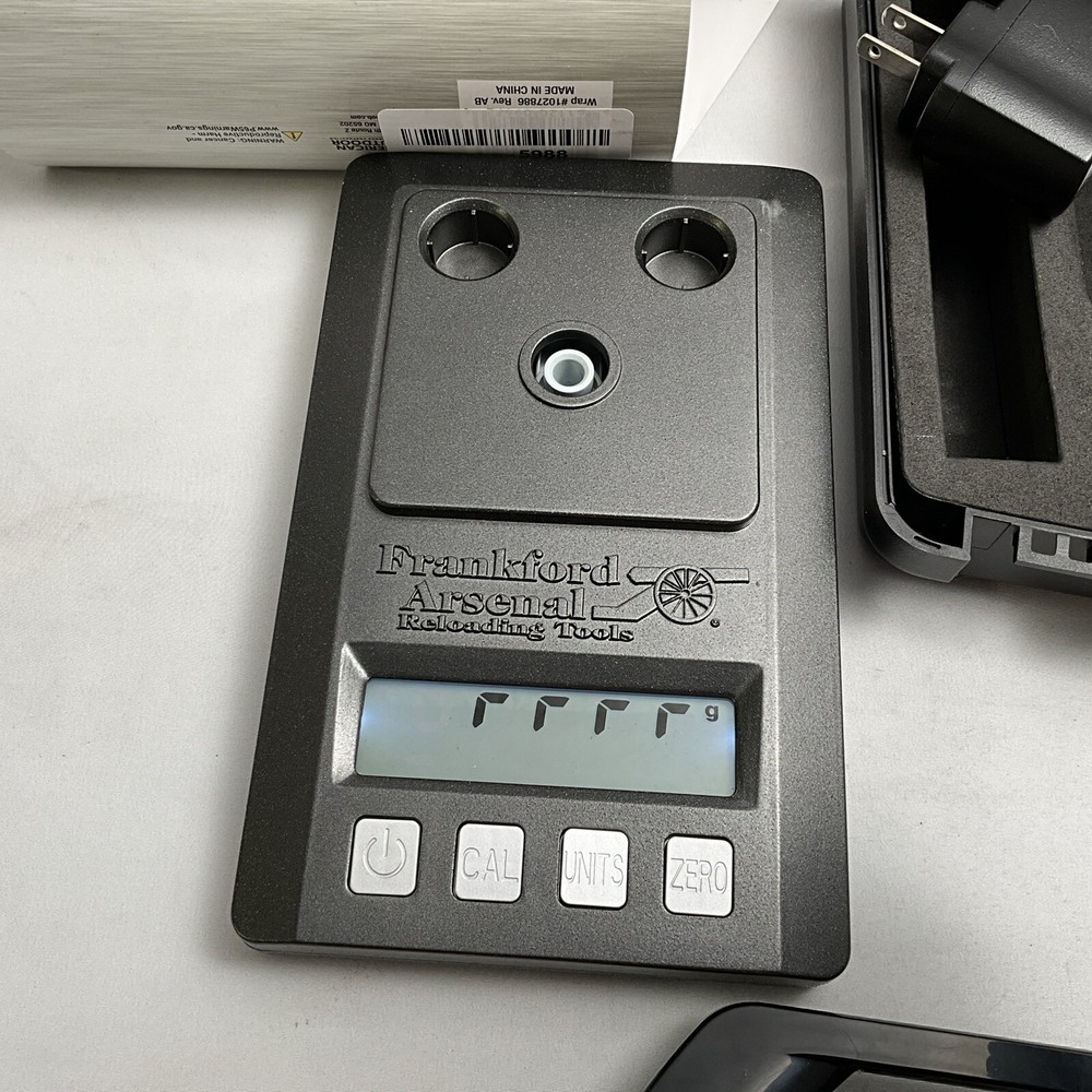 BAD SCREEN? Frankford Arsenal Reloading Tools Precision Powder Scale
