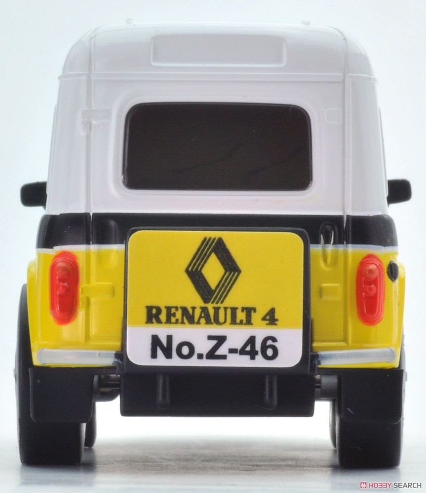 Choro Q Zero Z-46b Renault 4 Fourgonnette Service Car (Plastic Made) Pull Back