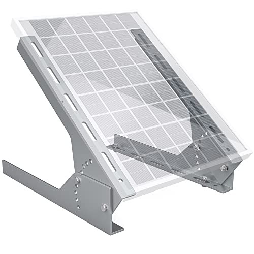 Solar Panel Mount - 13.8in Stand, Angle Adjustable (0-60 Mount Bracket