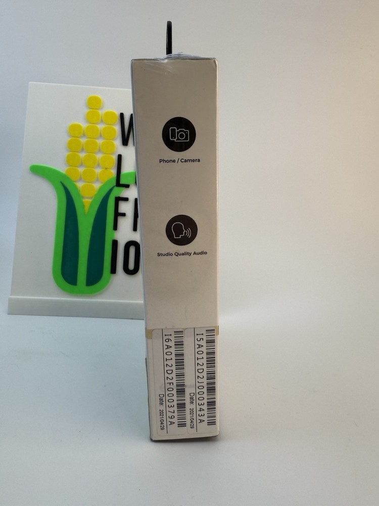 Mirfak WE10 Dual Wireless Microphone System Transmitter Receiver Recording