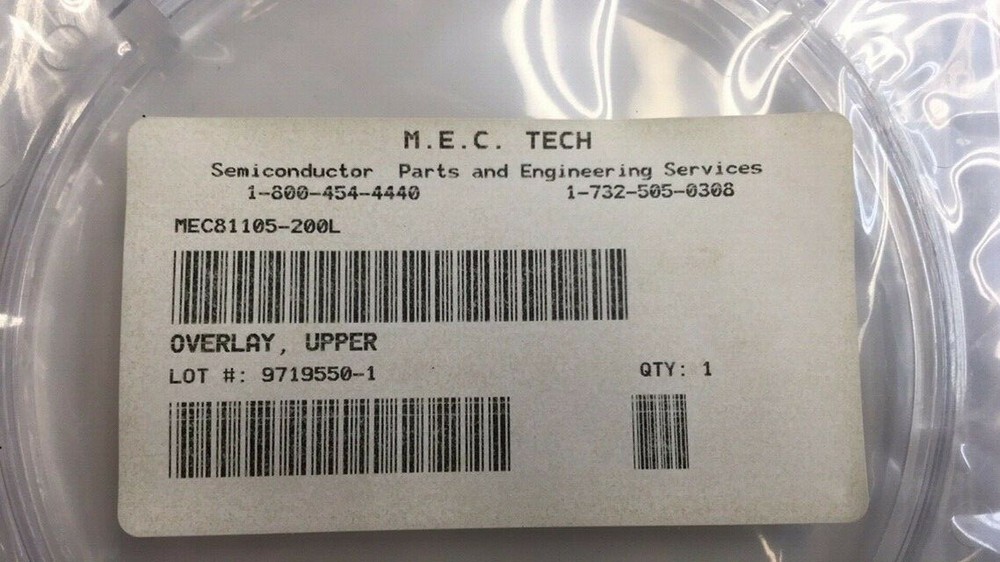 M.E.C Tech MEC81105-200L Overlay Upper