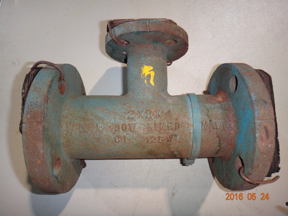 DOW Poly Tee 2 x 2 x 1 125 PSI