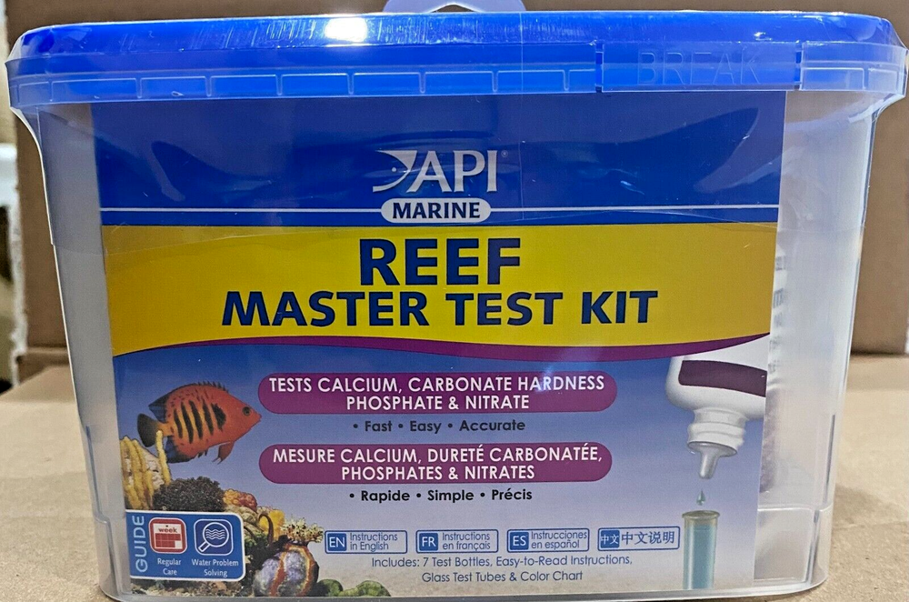 API MARINE REEF MASTER TEST KIT EXP 03-2025