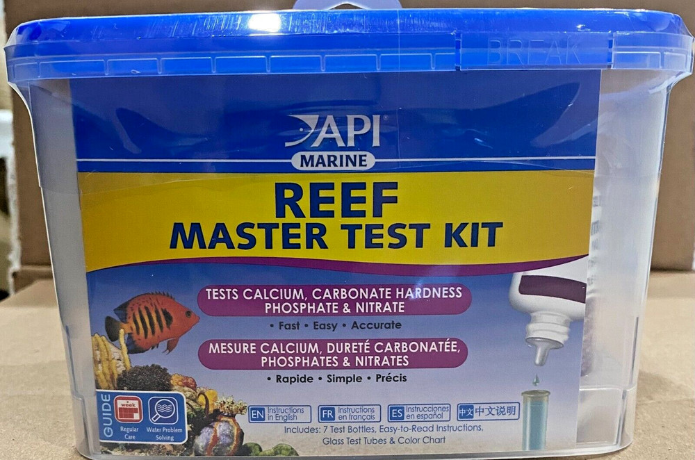 API MARINE REEF MASTER TEST KIT EXP 03 - 2027 & UP!