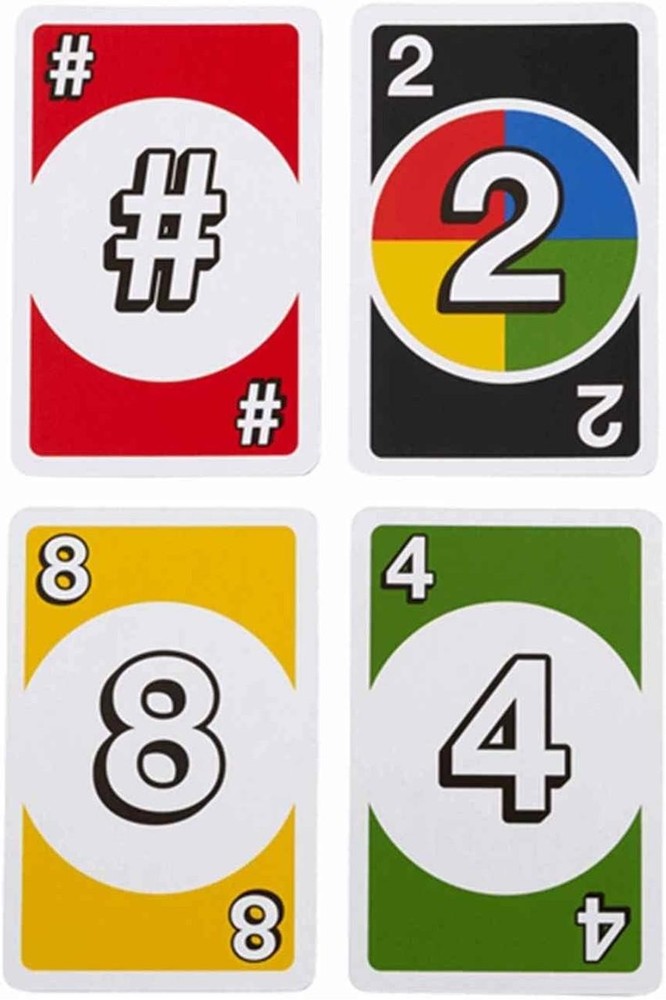 UNO Dos Card Game Pack of 3