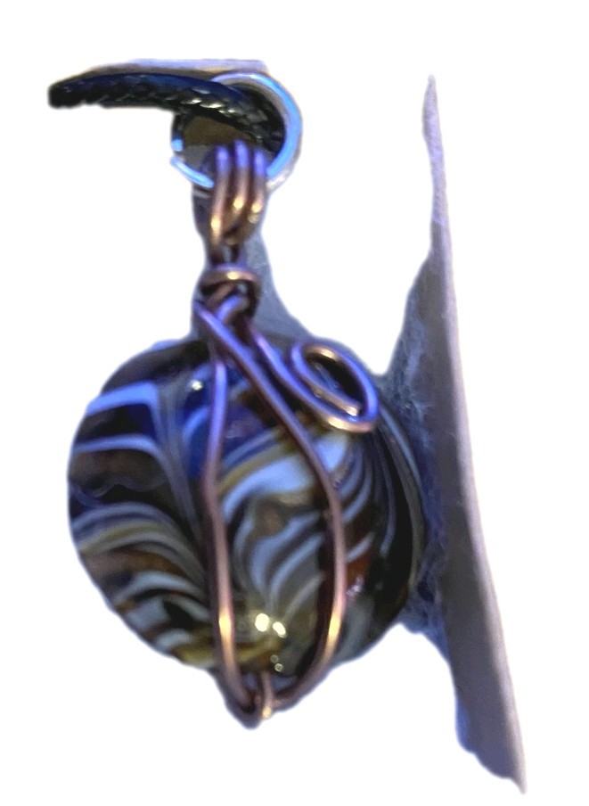 Swirl Color Pendant Necklace