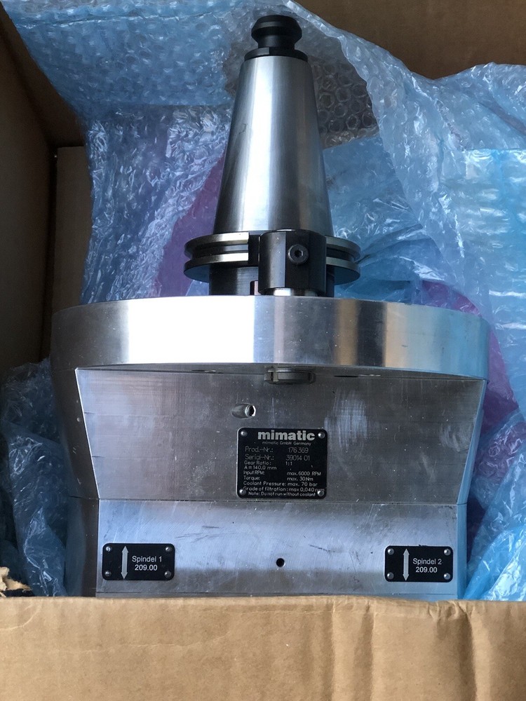 Mimatic CNC  Two Spindle Head