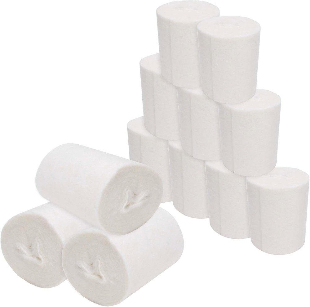 Cotton Cast Padding, 72 Rolls, 3” x 12ft, Individually Wrapped
