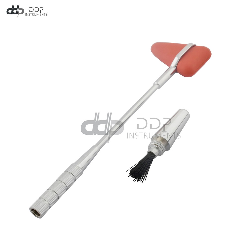 Taylor Percussion Or Reflex Hammer Triangular With Pin & Brush For Ortho OP-057