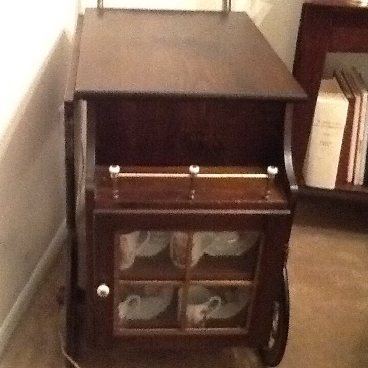 Vintage tea cart wooden