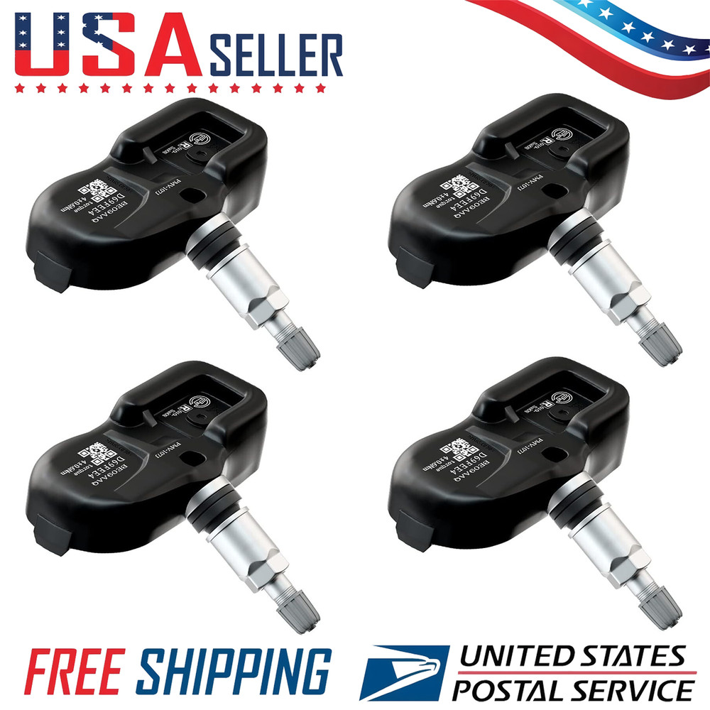 4x Tire Pressure Sensor TPMS 42607-33021 For Toyota Corolla 4Runner Lexus ES350