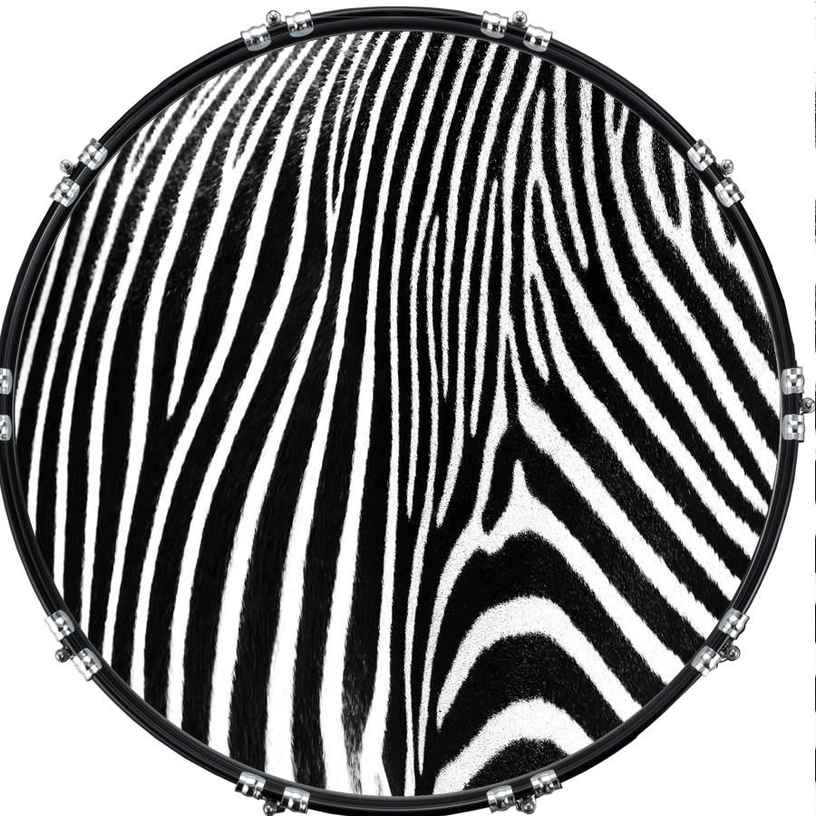 20" Custom Bass Kick Drum Front Head Graphic Graphical Ying Yang 2