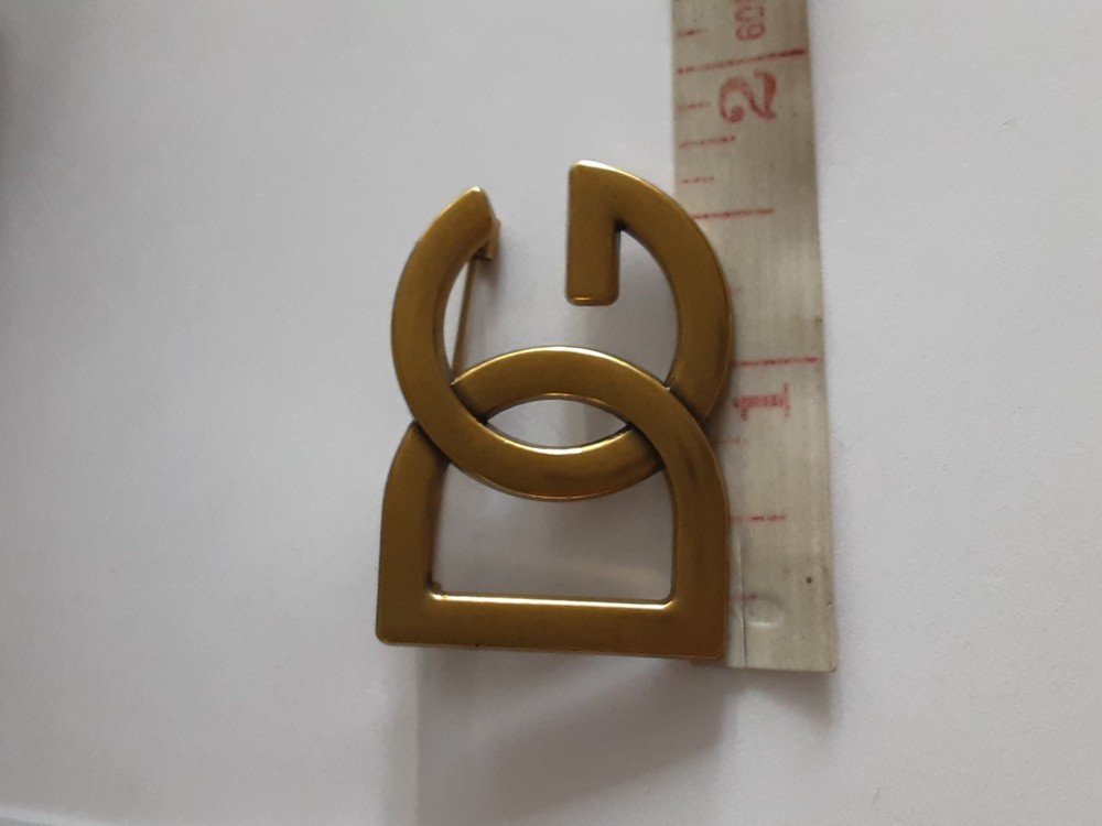 DOLCE & GABBANA Brooch pin bronze