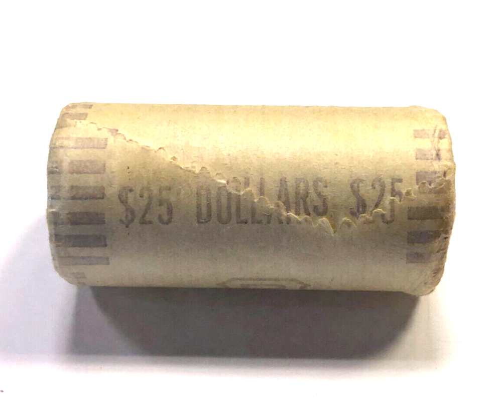 1979 P Susan B. Anthony Dollar OBW Uncirculated $25 Roll BRINKS INC