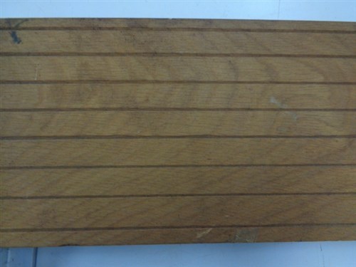 ADJUSTABLE TEAK LADDER MARINE BOAT