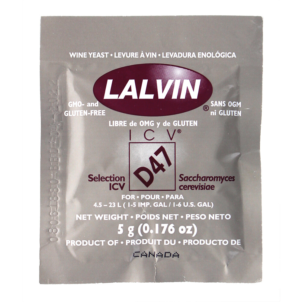 Lalvin ICV D-47 Wine Yeast
