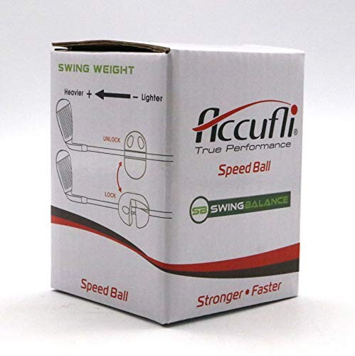 Speed Ball Golf Swing Trainer – Adjustable Swing Weight Training Aid for