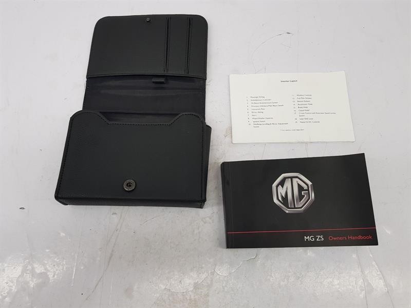 2019 MG ZS OWNERS MANUAL BOOK