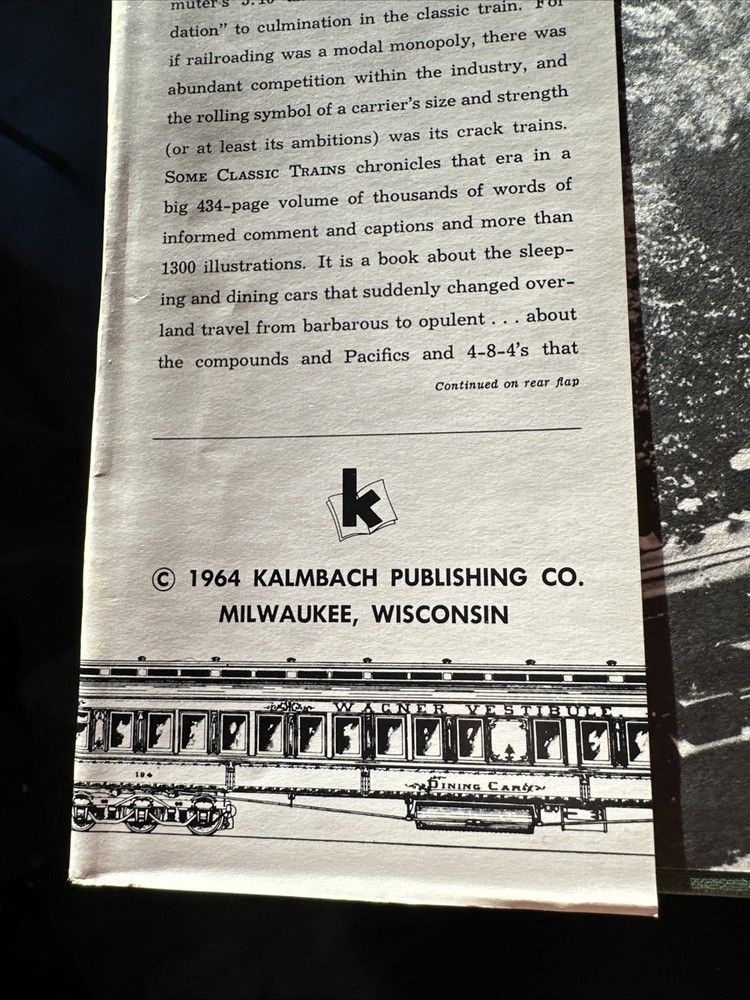 Some Classic Trains by Arthur D. Dubin HBDJ