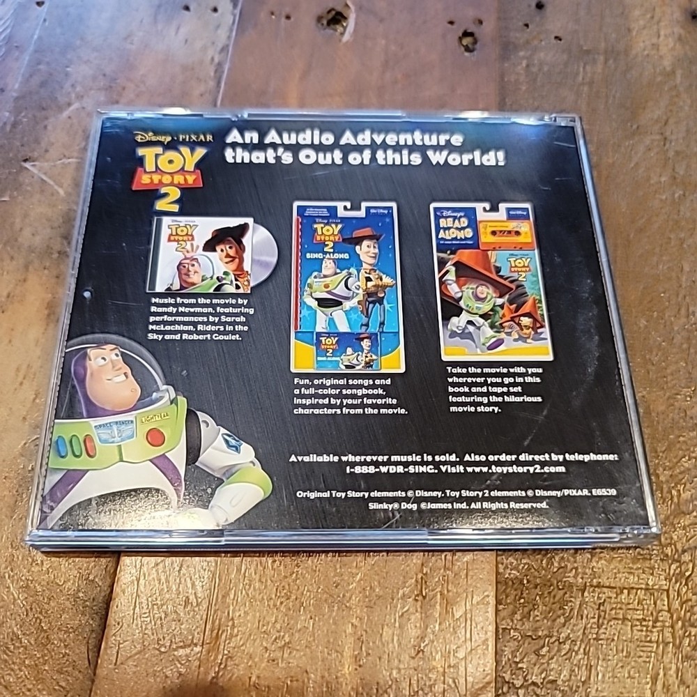 Disney Action Game Toy Story 2 Program Manual CD ROM Educational Learning